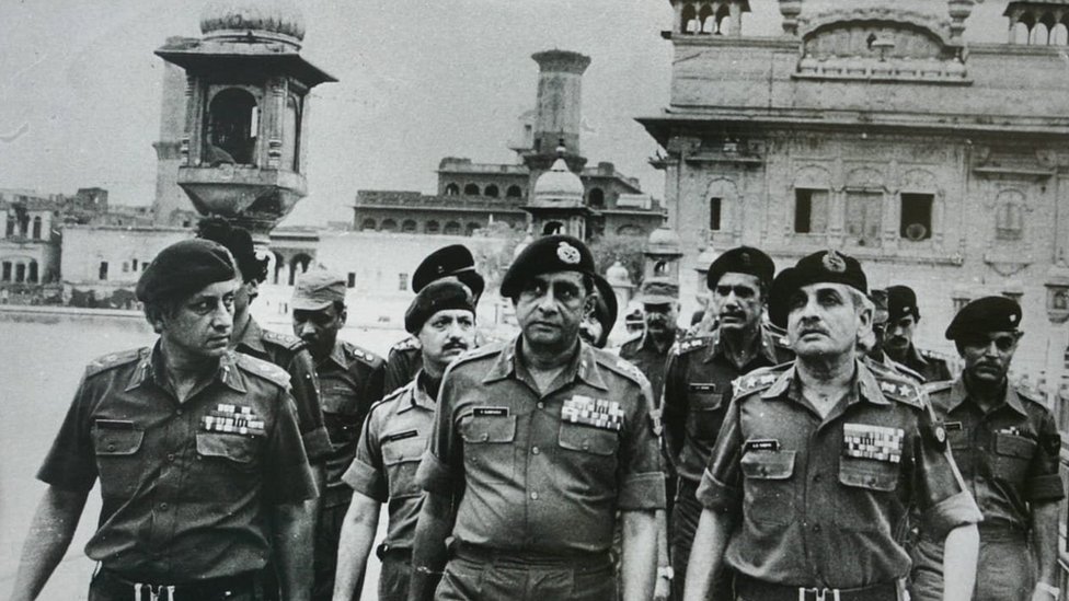 ऑपरेशन ब्लूस्टार, लेफ़्टिनेंट जनरल रंजीत सिंह दयाल, मेजर जनरल कुलदीप सिंह बरार, जनरल सुंदर जी ऑपरेशन ब्लूस्टार, लेफ़्टिनेंट जनरल रंजीत सिंह दयाल, मेजर जनरल कुलदीप सिंह बरार, जनरल सुंदर जी