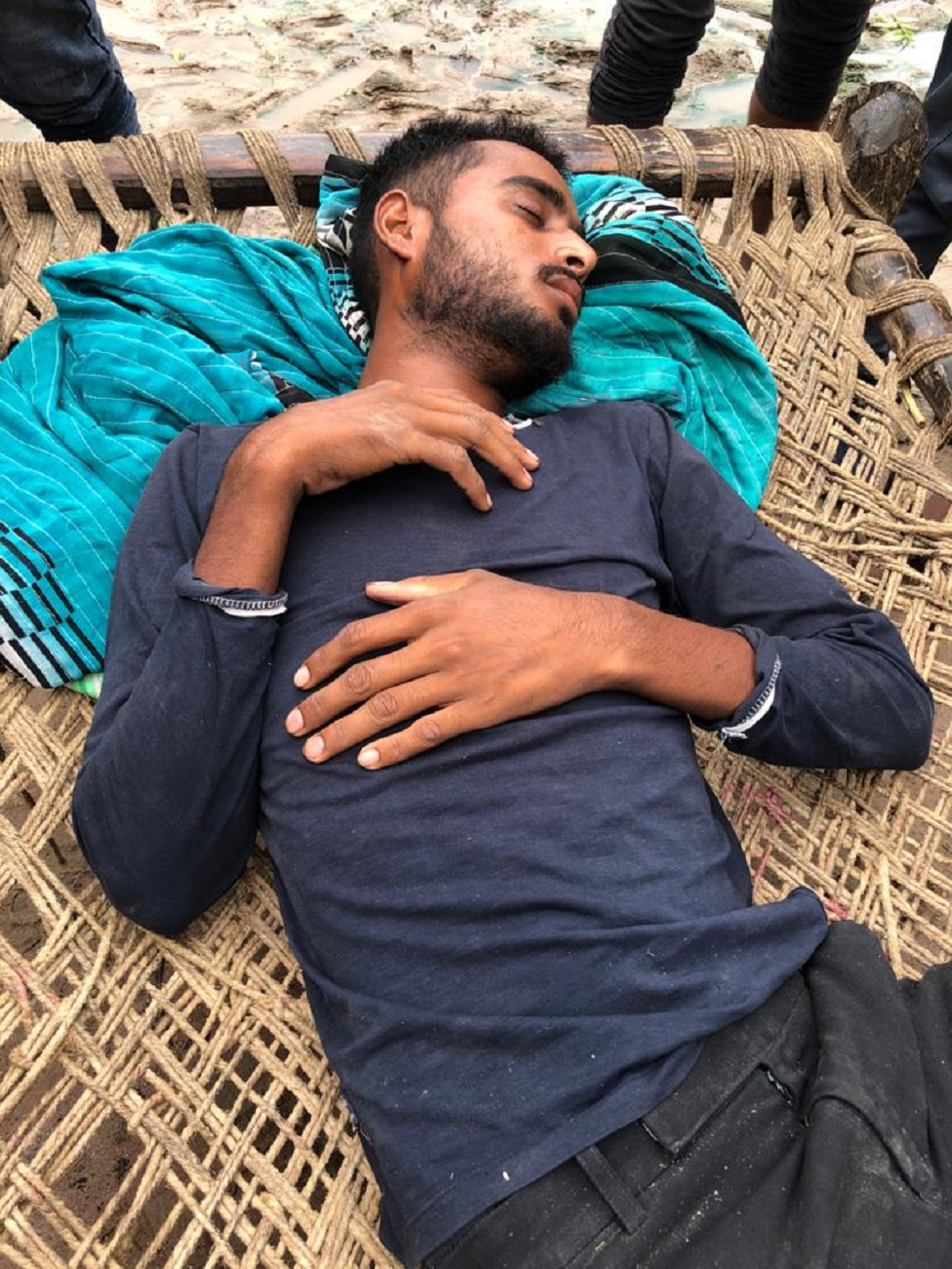 मृतक सोनू यादव के भाई संदीप यादव के साथ भी मार-पीट की गई थी मृतक सोनू यादव के भाई संदीप यादव के साथ भी मार-पीट की गई थी