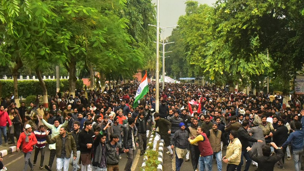 नागरिकता संशोधन क़ानून, एएमयू नागरिकता संशोधन क़ानून, एएमयू