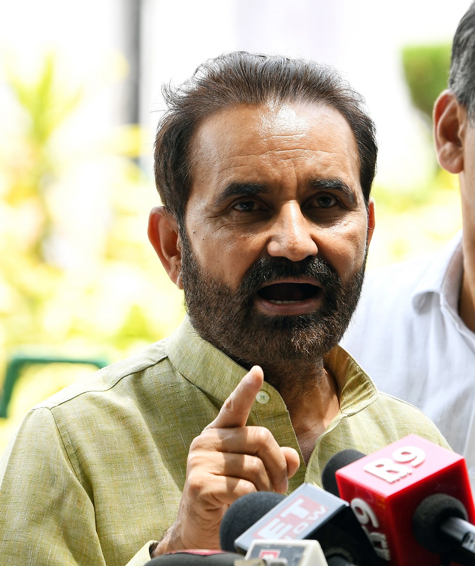 Congress MP Shaktisinh Gohil Congress MP Shaktisinh Gohil